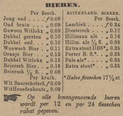 Advertentie uit de Nieuwe Tilburgsche Courant van 28 juni 1885