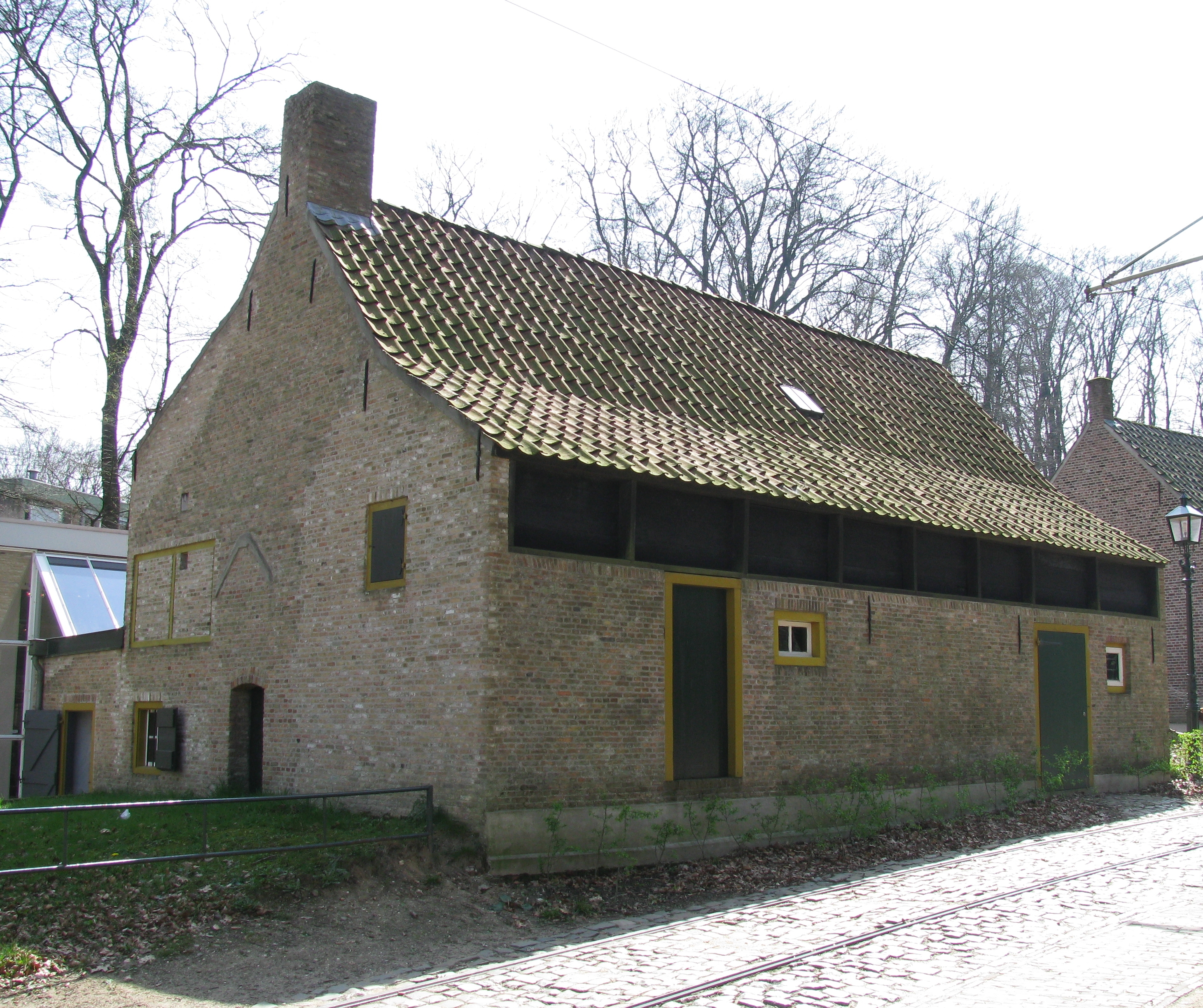 De voormalige brouwerij De Roskam is heropgebouwd in het Openluchtmuseum te Arnhem | Foto © Archief Brabantsbier.eu