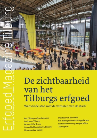 Cover Erfgoed Magazine Tilburg (voorjaar 2021-nummer 1)