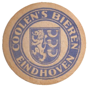 Bierviltje Coolen's Bier Eindoven (collectie Kees Schrover)