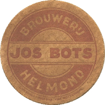 Bierviltje Brouwerij Jos Bots Helmond (collectie Kees Schrover)