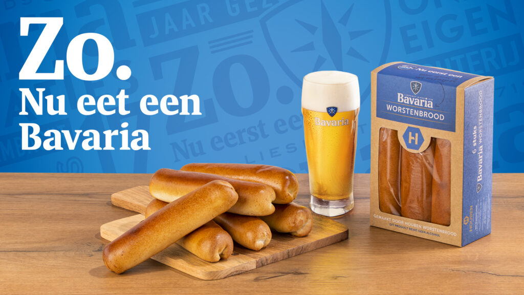 Zo. Nu eet een Bavaria