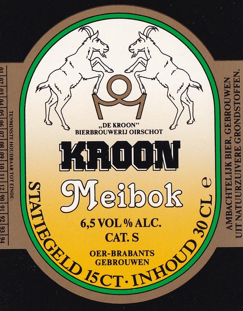 Kroon Meibok voor het eerst gepresenteerd tijdens een PINT Festival in 1989