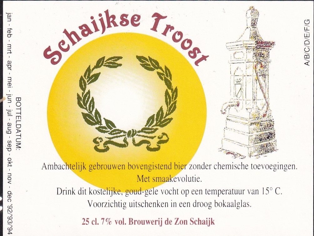 Etiket Schaijkse Troost